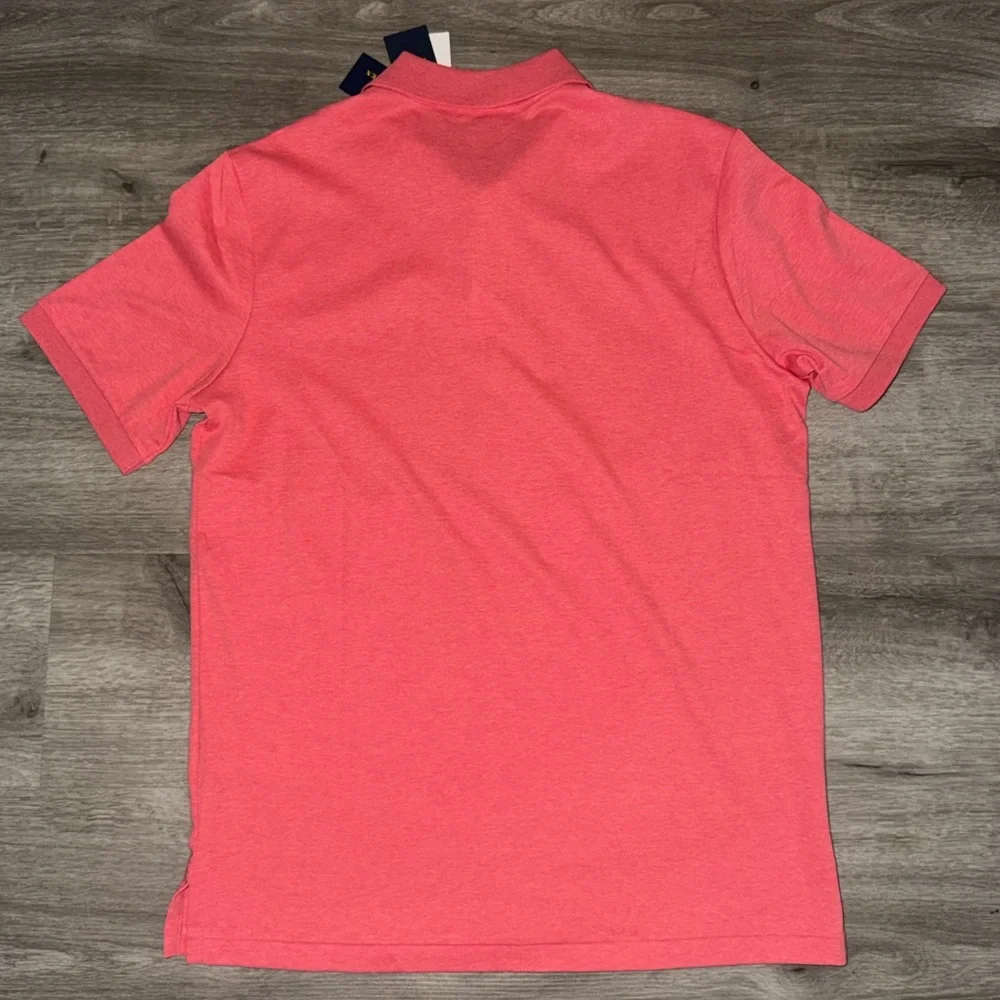 Polo by Ralph Lauren Men's Pink Polo Shirt